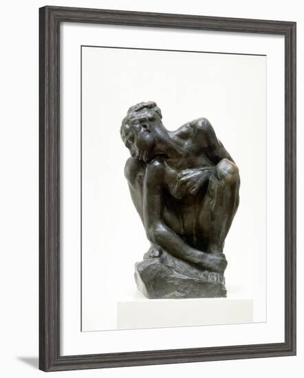 Kauernde (La Femme Accroupie), 1880-82-Auguste Rodin-Framed Photographic Print