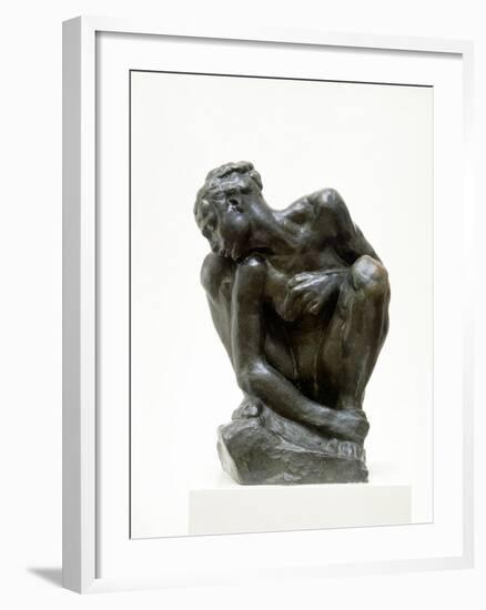 Kauernde (La Femme Accroupie), 1880-82-Auguste Rodin-Framed Photographic Print