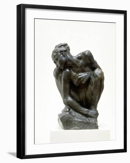 Kauernde (La Femme Accroupie), 1880-82-Auguste Rodin-Framed Photographic Print