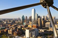 Skyline from Reunion Tower, Dallas, Texas, United States of America, North America-Kav Dadfar-Photographic Print
