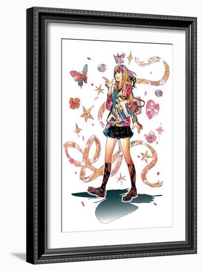 Kawaii Maneuver-HR-FM-Framed Art Print