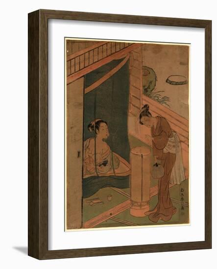 Kaya No Hahako-Suzuki Harunobu-Framed Giclee Print