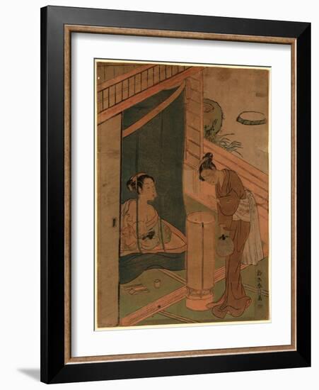 Kaya No Hahako-Suzuki Harunobu-Framed Giclee Print