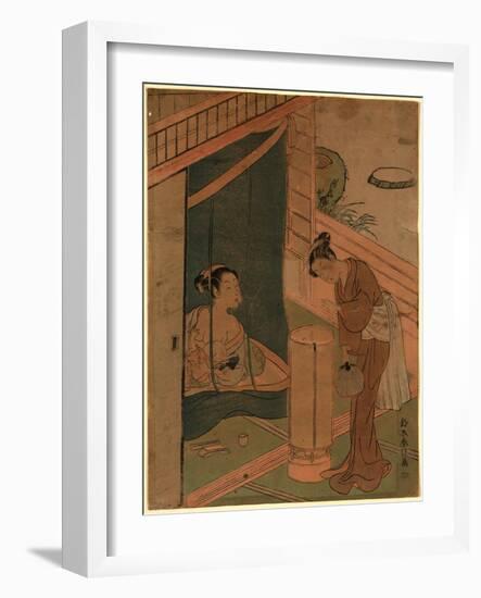 Kaya No Hahako-Suzuki Harunobu-Framed Giclee Print