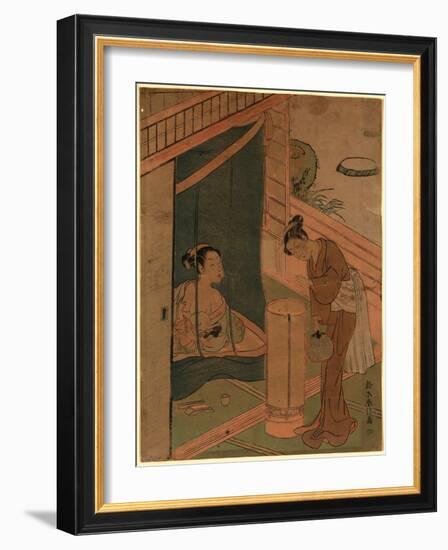 Kaya No Hahako-Suzuki Harunobu-Framed Giclee Print