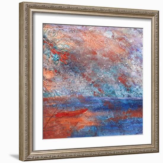 Kayak, 2020, Oil on Canvas-jocasta shakespeare-Framed Giclee Print