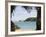 Kayak at Watering Cove, Abel Tasman National Park, Nelson, South Island, New Zealand-Kober Christian-Framed Photographic Print