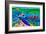 Kayak Blue-Deborah Cavenaugh-Framed Art Print