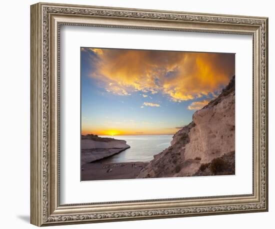 Kayak Camp at Arroyo Blanco, Isla Carmen, Baja, Sea of Cortez, Mexico-Gary Luhm-Framed Photographic Print