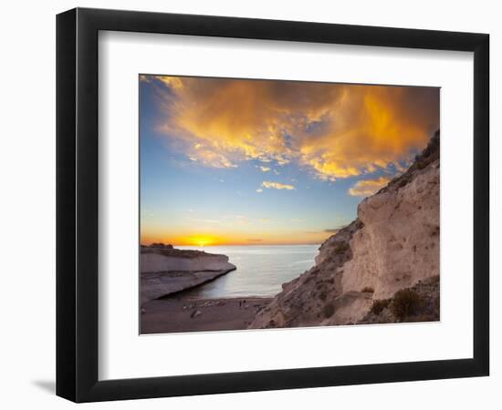 Kayak Camp at Arroyo Blanco, Isla Carmen, Baja, Sea of Cortez, Mexico-Gary Luhm-Framed Photographic Print