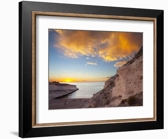 Kayak Camp at Arroyo Blanco, Isla Carmen, Baja, Sea of Cortez, Mexico-Gary Luhm-Framed Photographic Print