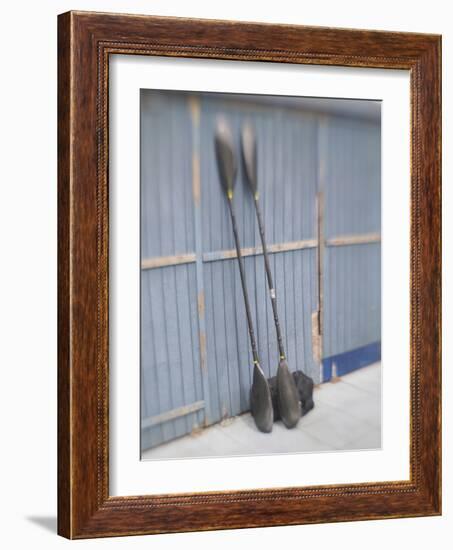 Kayak Paddles-David Madison-Framed Photographic Print