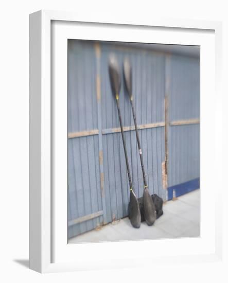 Kayak Paddles-David Madison-Framed Photographic Print