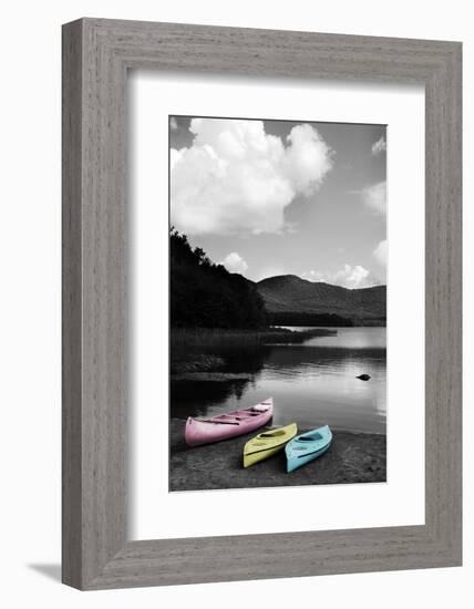 Kayak Pastels-Suzanne Foschino-Framed Photographic Print