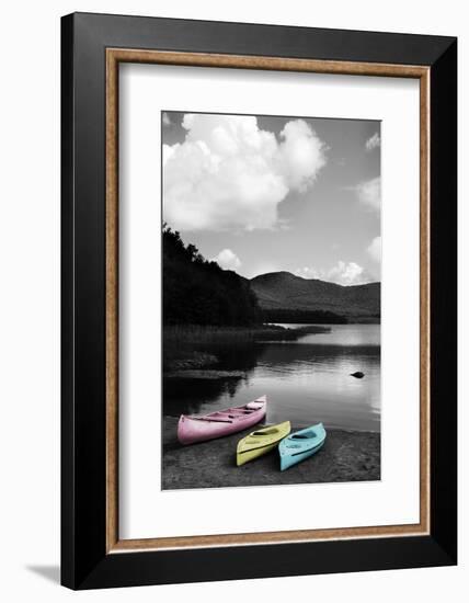 Kayak Pastels-Suzanne Foschino-Framed Photographic Print