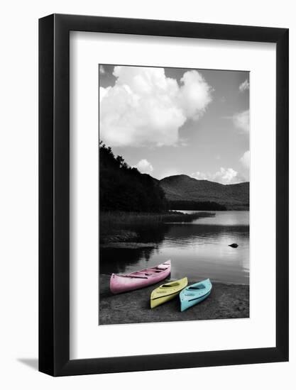 Kayak Pastels-Suzanne Foschino-Framed Photographic Print