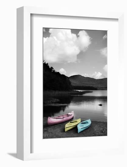 Kayak Pastels-Suzanne Foschino-Framed Photographic Print