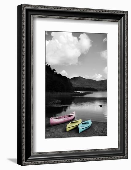 Kayak Pastels-Suzanne Foschino-Framed Photographic Print