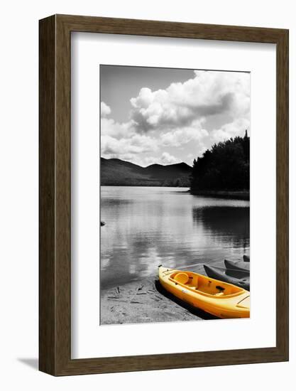 Kayak Yellow-Suzanne Foschino-Framed Photographic Print