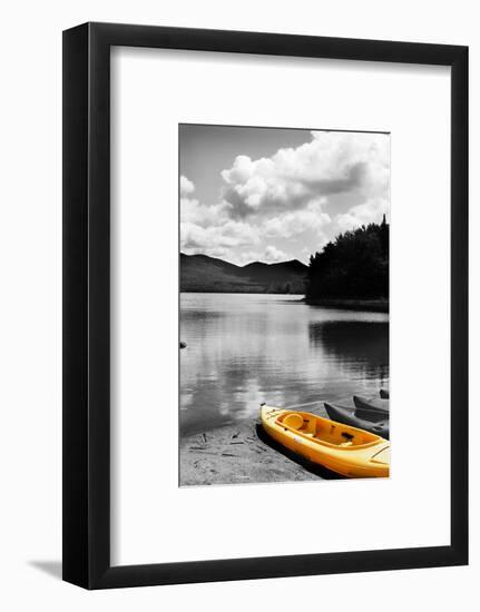 Kayak Yellow-Suzanne Foschino-Framed Photographic Print