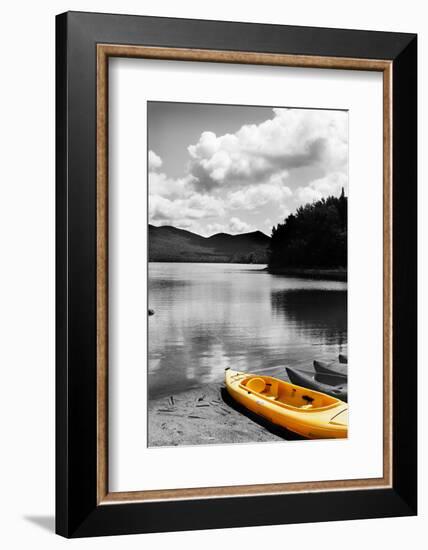 Kayak Yellow-Suzanne Foschino-Framed Photographic Print