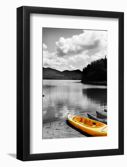 Kayak Yellow-Suzanne Foschino-Framed Photographic Print