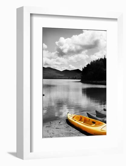 Kayak Yellow-Suzanne Foschino-Framed Photographic Print