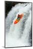 Kayaker Jumping from a Waterfall-Ivan Chudakov-Mounted Photographic Print
