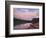 Kayaker on Maligne Lake, Jasper National Park, Alberta, Canada-Gary Luhm-Framed Photographic Print