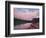 Kayaker on Maligne Lake, Jasper National Park, Alberta, Canada-Gary Luhm-Framed Photographic Print