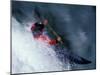 Kayaker on the White Salmon River, Gorge Games, Oregon, USA-Lee Kopfler-Mounted Photographic Print