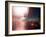 Kayakers and Houseboaters with 4th of July Fireworks over Lake Union, Seattle, Washington, USA-William Sutton-Framed Photographic Print