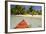 Kayaking in Clear Waters, Southwater Cay, Belize-Cindy Miller Hopkins-Framed Photographic Print