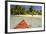 Kayaking in Clear Waters, Southwater Cay, Belize-Cindy Miller Hopkins-Framed Photographic Print