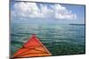 Kayaking in Clear Waters, Southwater Cay, Belize-Cindy Miller Hopkins-Mounted Photographic Print