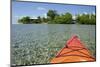 Kayaking in the Shallow Water, Southwater Cay, Stann Creek, Belize-Cindy Miller Hopkins-Mounted Photographic Print