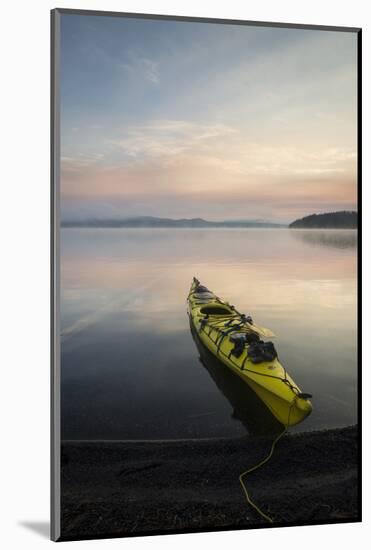 Kayaking in Yellowstone National Park-Howie Garber-Mounted Photographic Print