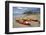 Kayaks, Doctors Point, Mapoutahi Pa, Maori Pa Site, South Island, New Zealand-David Wall-Framed Photographic Print