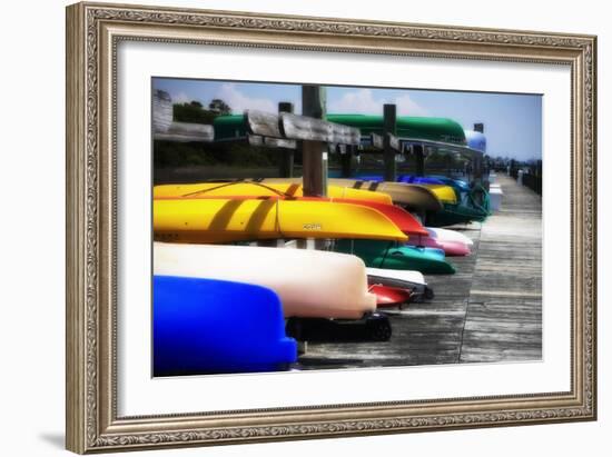 Kayaks I-Alan Hausenflock-Framed Photographic Print