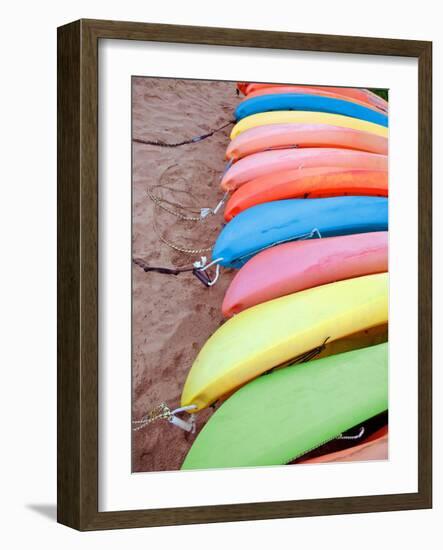 Kayaks I-Jairo Rodriguez-Framed Art Print