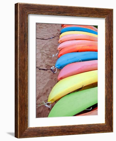 Kayaks I-Jairo Rodriguez-Framed Art Print