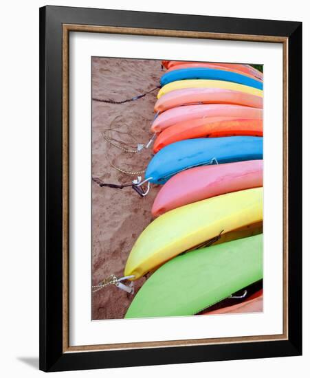 Kayaks I-Jairo Rodriguez-Framed Art Print