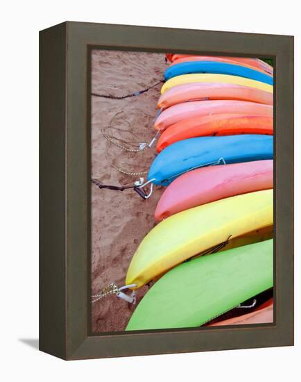 Kayaks I-Jairo Rodriguez-Framed Stretched Canvas