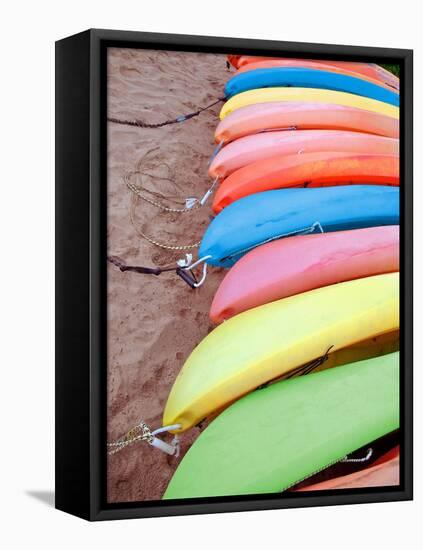 Kayaks I-Jairo Rodriguez-Framed Stretched Canvas