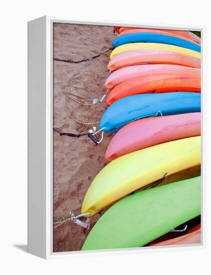 Kayaks I-Jairo Rodriguez-Framed Stretched Canvas