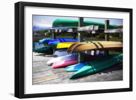 Kayaks II-Alan Hausenflock-Framed Photographic Print