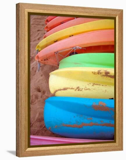 Kayaks II-Jairo Rodriguez-Framed Stretched Canvas