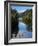 Kayaks, Moeraki River by Lake Moeraki, West Coast, South Island, New Zealand-David Wall-Framed Photographic Print