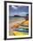 Kayaks on Beach, Paihia, Bay of Islands, Northland, North Island, New Zealand-David Wall-Framed Photographic Print