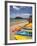 Kayaks on Beach, Paihia, Bay of Islands, Northland, North Island, New Zealand-David Wall-Framed Photographic Print